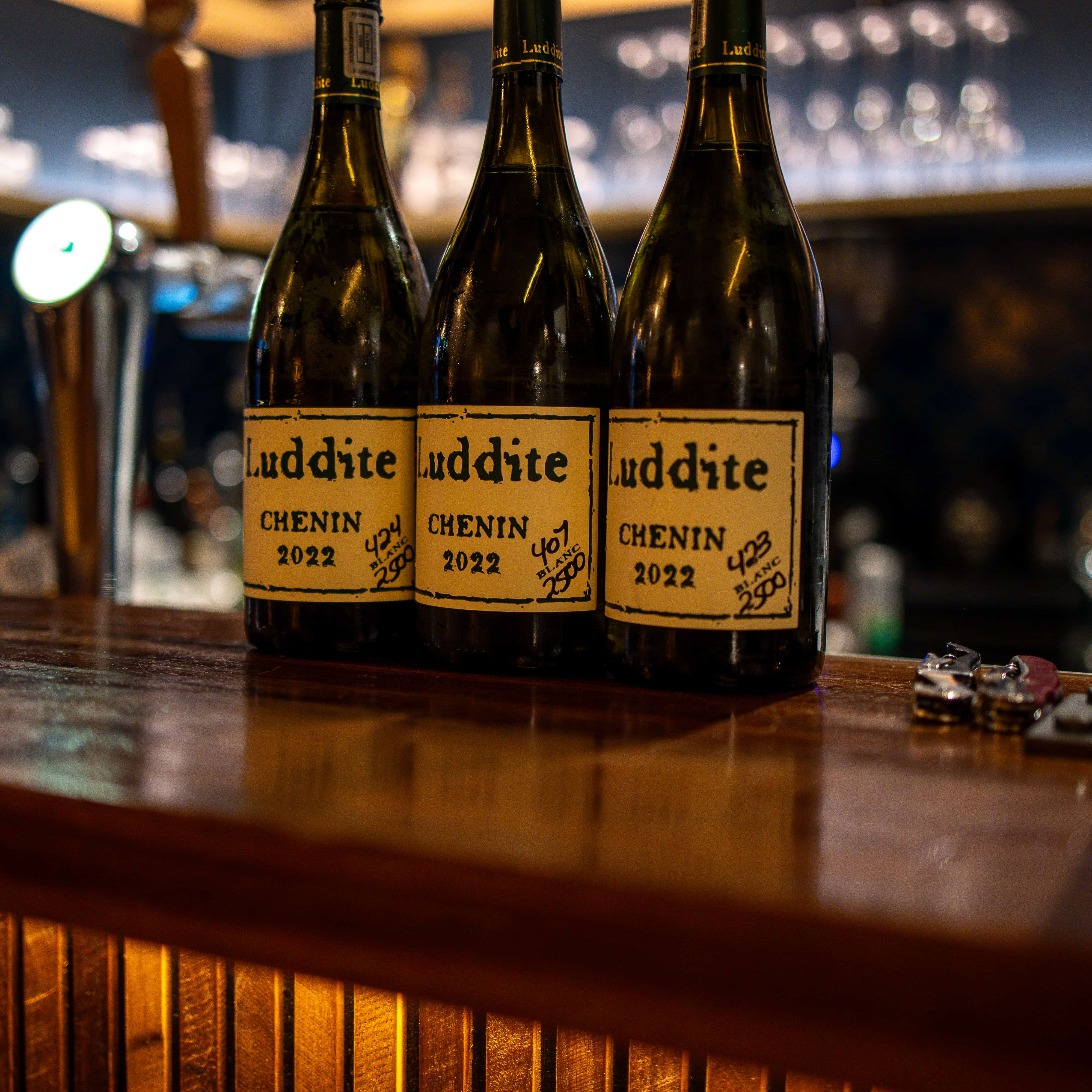 South African wine displayed in bottle and glass