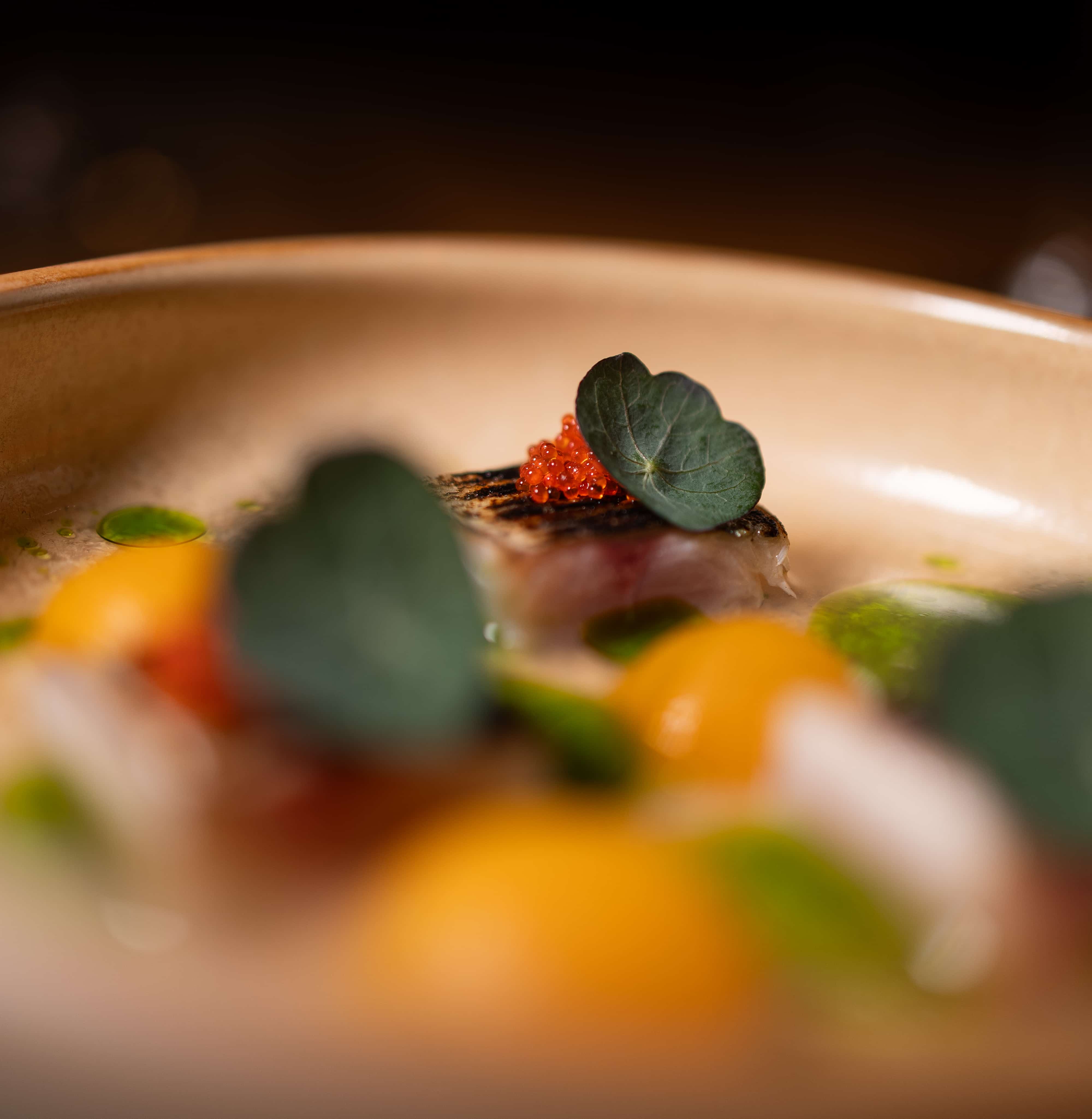 Fine dining dish